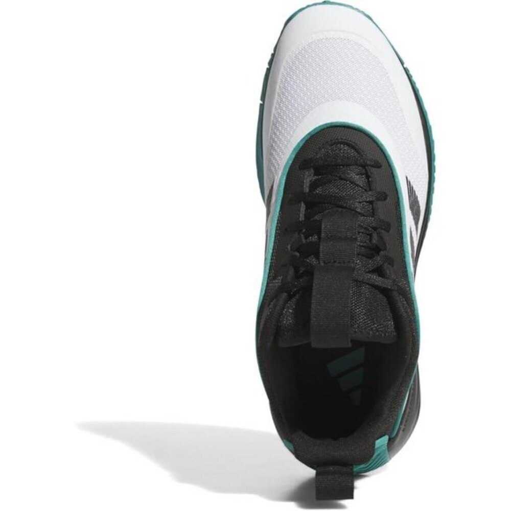 ⚡Adidas Men's White/Black/Pure Teal Lightweight MESH Own Basketball Shoes - Picture 3 of 7